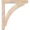 Ekena Millwork Thorton Craftsman Smooth Bracket w/ Offset Brace, Douglas Fir, 5 1/2"W x 32"D x 36"H BKT0604X32X36THR04SDF - alternate 4